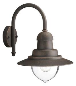 Philips 01652/06/PN - Vonkajšie nástenné svietidlo RAINDROP 1xE27/53W/230V IP44