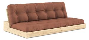 Rozkladacia pohovka v tehlovej farbe 196 cm Base – Karup Design