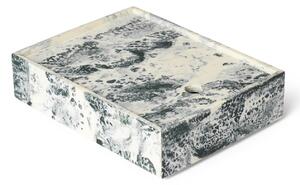 Úložný box Mist Emerald Off-white 15 × 20 cm