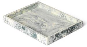 Podnos Mist Emerald Off-white 15 x 20 cm