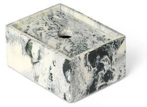 Úložný box Mist Emerald Off-white 7,5 x 10 cm