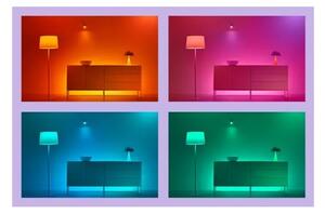 WiZ -SADA 2x stmievateľných LED svietidiel RGBIC GRADIENT LED/8,2W/230V 2700-6500K Wi-Fi