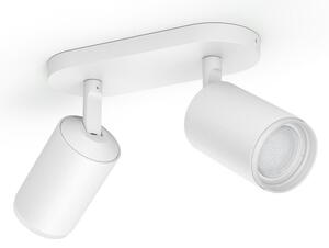 Philips 50632/31/P7 - LED RGBW Bodové svietidlo Hue FUGATO 2xGU10/5,7W/230V