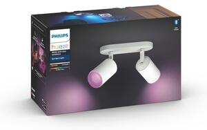 Philips 50632/31/P7 - LED RGBW Bodové svietidlo Hue FUGATO 2xGU10/5,7W/230V