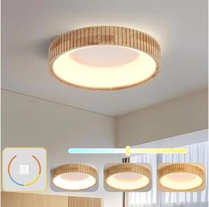 Brilagi - LED stropné svietidlo FALCON WOOD MODERN LED/30W/230V pr. 45 cm drevo