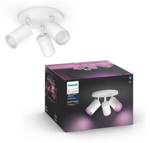 Philips 50633/31/P7 - LED RGBW Bodové svietidlo Hue FUGATO 3xGU10/5,7W/230V