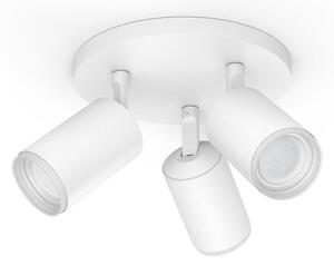 Philips 50633/31/P7 - LED RGBW Bodové svietidlo Hue FUGATO 3xGU10/5,7W/230V
