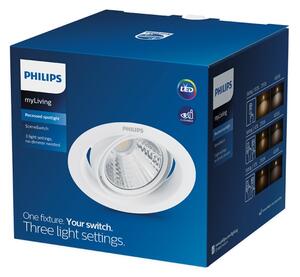 Philips 59554/31/E3 - LED stmievateľné podhľadové svietidlo POMERON LED/3W/230V