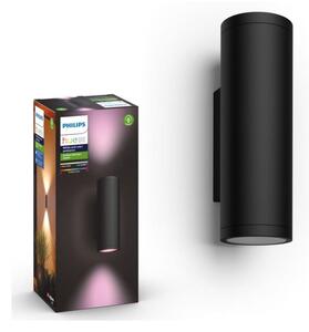 Philips 17463/30/P7 - LED RGBW Vonkajšie svietidlo Hue APPEAR 2xLED/8W/230V IP44