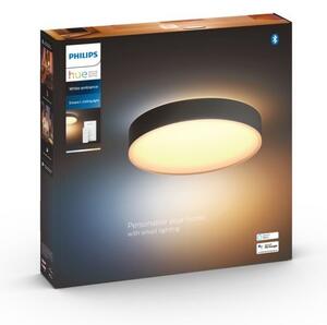 Philips - LED Stmievateľné stropné svietidlo Hue ENRAVE L LED/33,5W/230V čierna+ diaľkový ovládač