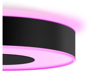 Philips-LED RGB Stmievateľné stropné svietidlo Hue LED/52,5W/230V pr. 425 mm čierna