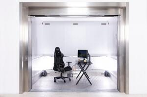 Actona Písací stôl ELIJAH 120x60 cm čierny