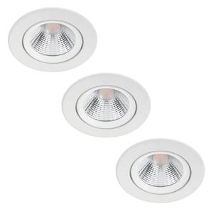 Philips - SADA 3x LED Stmievateľné podhľadové svietidlo DIVE LED/5,5W/230V 2700K