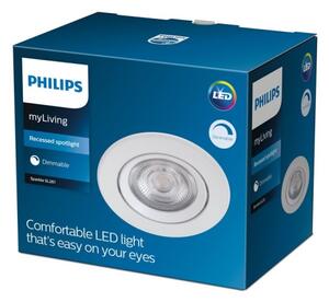 Philips - LED Stmievateľné podhľadové svietidlo DIVE LED/5W/230V 2700K