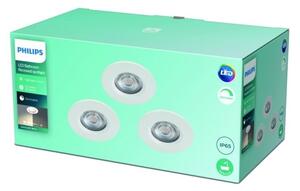 Philips - SADA 3x LED Stmievateľné kúpeľňové svietidlo LED/5W/230V 2700K IP65
