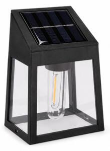 Solárna lampa KINKA čierna