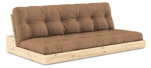 Hnedá rozkladacia pohovka 196 cm Base – Karup Design