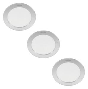 Philips - SADA 3x LED Podhľadové svietidlo DIAMOND LED/3,5W/230V 2700K