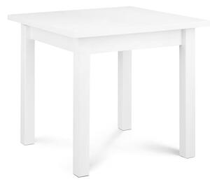 Konsimo Sp. z o.o. Sp. k. Jedálenský stôl HOSPE 78x80 cm buk/biela KO0053 + záruka 3 roky zadarmo
