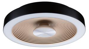 Paulmann - Volea LED Stropné Lampa Ø32 IP44 Dim. Čierna/Zlatá