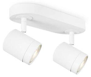 LED Stmievateľné bodové svietidlo MANU 2xGU10/5,8W/230V biela