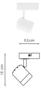 LED Stmievateľné bodové svietidlo MANU 1xGU10/5,8W/230V biela