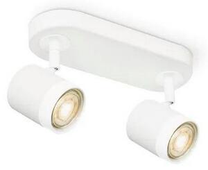 LED Stmievateľné bodové svietidlo MANU 2xGU10/5,8W/230V biela
