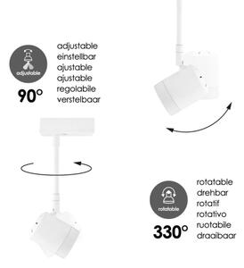 LED Stmievateľné bodové svietidlo MANU 1xGU10/5,8W/230V biela
