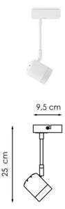 LED Stmievateľné bodové svietidlo MANU 1xGU10/5,8W/230V biela