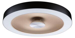 Paulmann - Volea LED Stropné Lampa Ø40 IP44 Dim. Čierna/Zlatá
