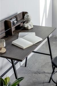 Hector Písací stôl Sargo orech/čierny