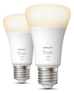SADA 2x LED Stmievateľná žiarovka Philips Hue WHITE E27/9,5W/230V 2700K