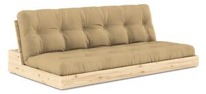 Rozkladacia pohovka v horčicovej farbe 196 cm Base – Karup Design
