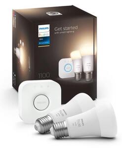 Základná sada Philips Hue WHITE 2xE27/9,5W 2700K + zariadenie k prepojeniu
