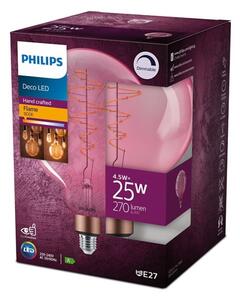 LED Stmievateľná žiarovka Philips DECO G200 E27/4,5W/230V 1800K