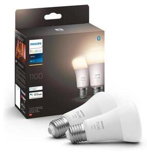 SADA 2x LED Stmievateľná žiarovka Philips Hue WHITE E27/9,5W/230V 2700K