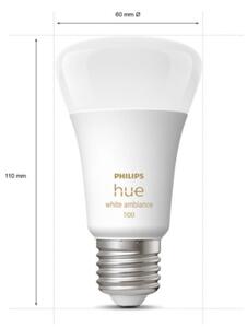 LED Stmievateľná žiarovka Philips Hue WHITE AMBIANCE E27/8W/230V 2200-6500K
