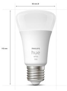 LED Stmievateľná žiarovka Philips Hue WHITE E27/9,5W/230V 2700K