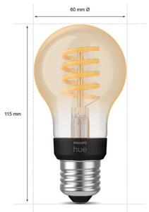 LED Stmievateľná žiarovka Philips Hue WHITE AMBIANCE A60 E27/7W/230V 2200-4500K
