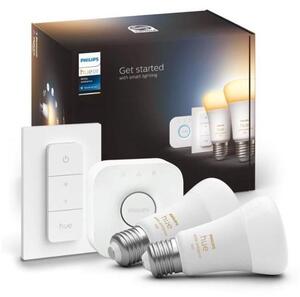 Základná sada Philips Hue WHITE AMBIANCE 2xE27/8W/230V + zariadenie k prepojeniu