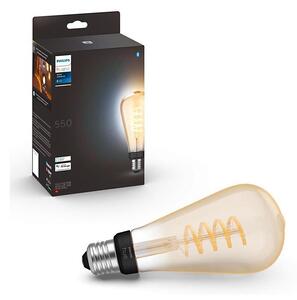 LED Stmievateľná žiarovka Philips Hue WHITE AMBIANCE ST72 E27/7W/230V 2200-4500K