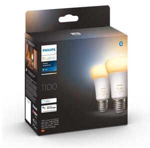 SADA 2xLED Stmievateľná žiarovka Philips Hue WHITE AMBIANCE E27/8W/230V 2200-6500K