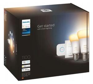 Základná sada Philips Hue WHITE AMBIANCE 2xE27/8W/230V + zariadenie k prepojeniu