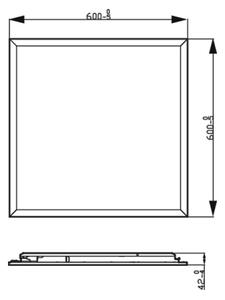 Philips - LED Stmievateľné stropné svietidlo SLIM SCENE SWITCH LED/36W/230V 4000K