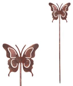 Motýľ kovový zapichovací 60cm