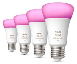 SADA 4x LED Stmievateľná žiarovka Philips Hue WACA E27/6,5W/230V 2000-6500K