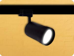 Spectrum LED LED koľajnicové svietidlo PAVA 20W, 1700lm, 20-45°, CCT 3000/4000/6000K, 3-fázové, čierne [SLI033033CCT_PW]