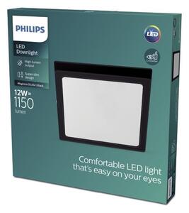 Philips - LED Stropné svietidlo MAGNEOS LED/12W/230V 2700K čierna