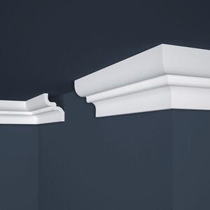 Nástenná dekoratívna lišta XPS E-9, rozmer 2000x62x80mm, IMPOL TRADE
