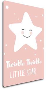 Impresi Obraz Pink twinkle twinkle little star - 20 x 30 cm